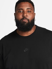 Nike Black Sportswear Premium Essentials 100% Cotton T-Shirt - Image 10 of 10