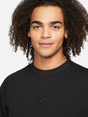 Nike Black Sportswear Premium Essentials 100% Cotton T-Shirt - Image 4 of 10