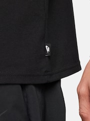 Nike Black Sportswear Premium Essentials 100% Cotton T-Shirt - Image 5 of 10