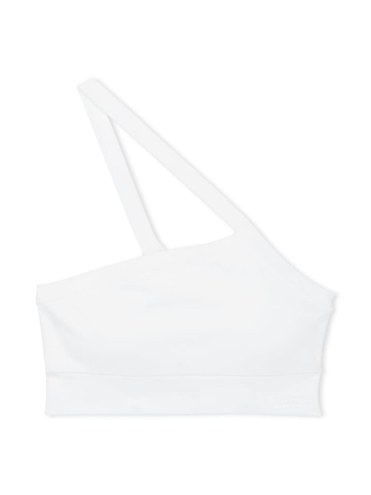Victoria's Secret PINK White Seamless Low Impact Sports Bra - Image 3 of 3 Victoria's Secret PINK White Seamless Low Impact Sports Bra - Image 3 of 3