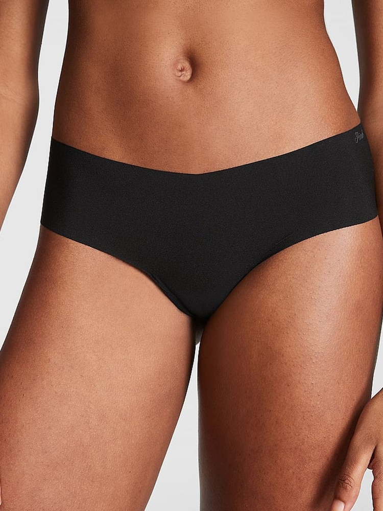 Victoria's Secret PINK Black/Blue/Nude/White Cheeky 5 Pack Knickers - Image 2 of 5