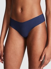 Victoria's Secret PINK Blue Midnight Navy Thong Knickers - Image 1 of 3