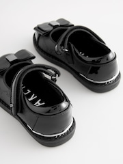 Baker by Ted Baker Girls Black Mary Jane Shoes with Bow - Image 6 of 6