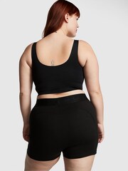 Victoria's Secret PINK Pure Black Ultimate 3" Cycling Shorts - Image 2 of 3