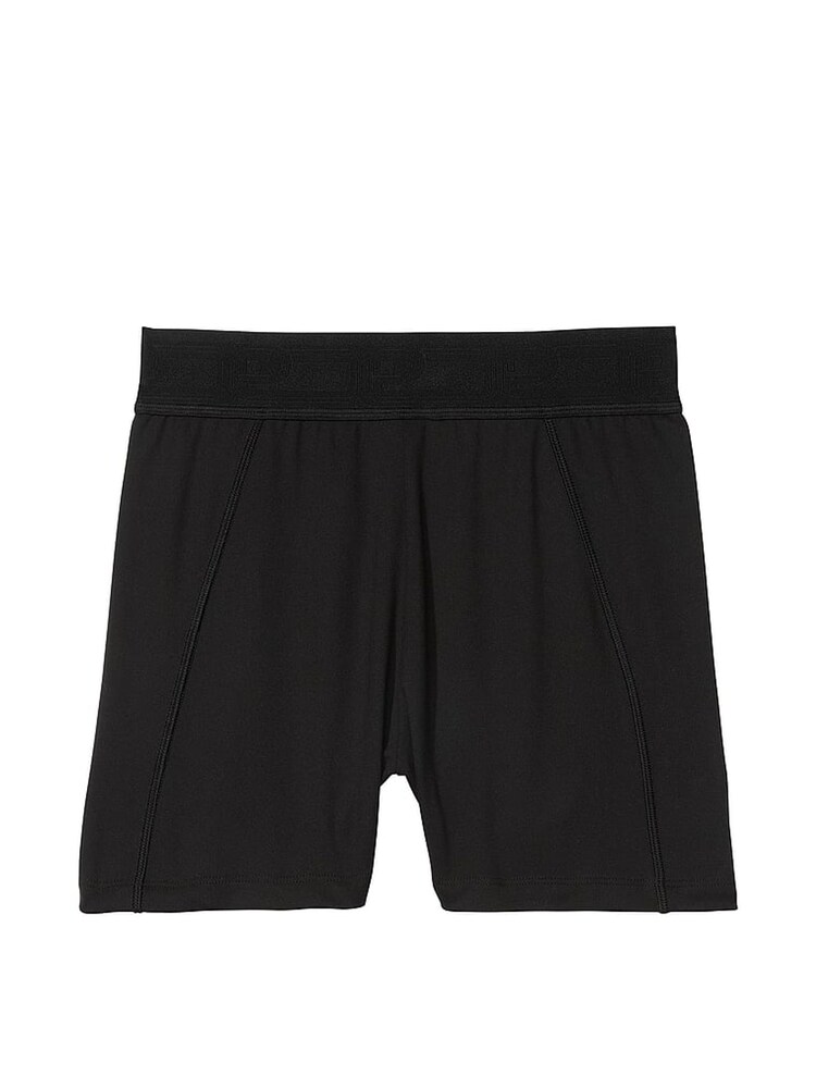 Victoria's Secret PINK Pure Black Ultimate 3" Cycling Shorts - Image 3 of 3 Victoria's Secret PINK Pure Black Ultimate 3" Cycling Shorts - Image 3 of 3