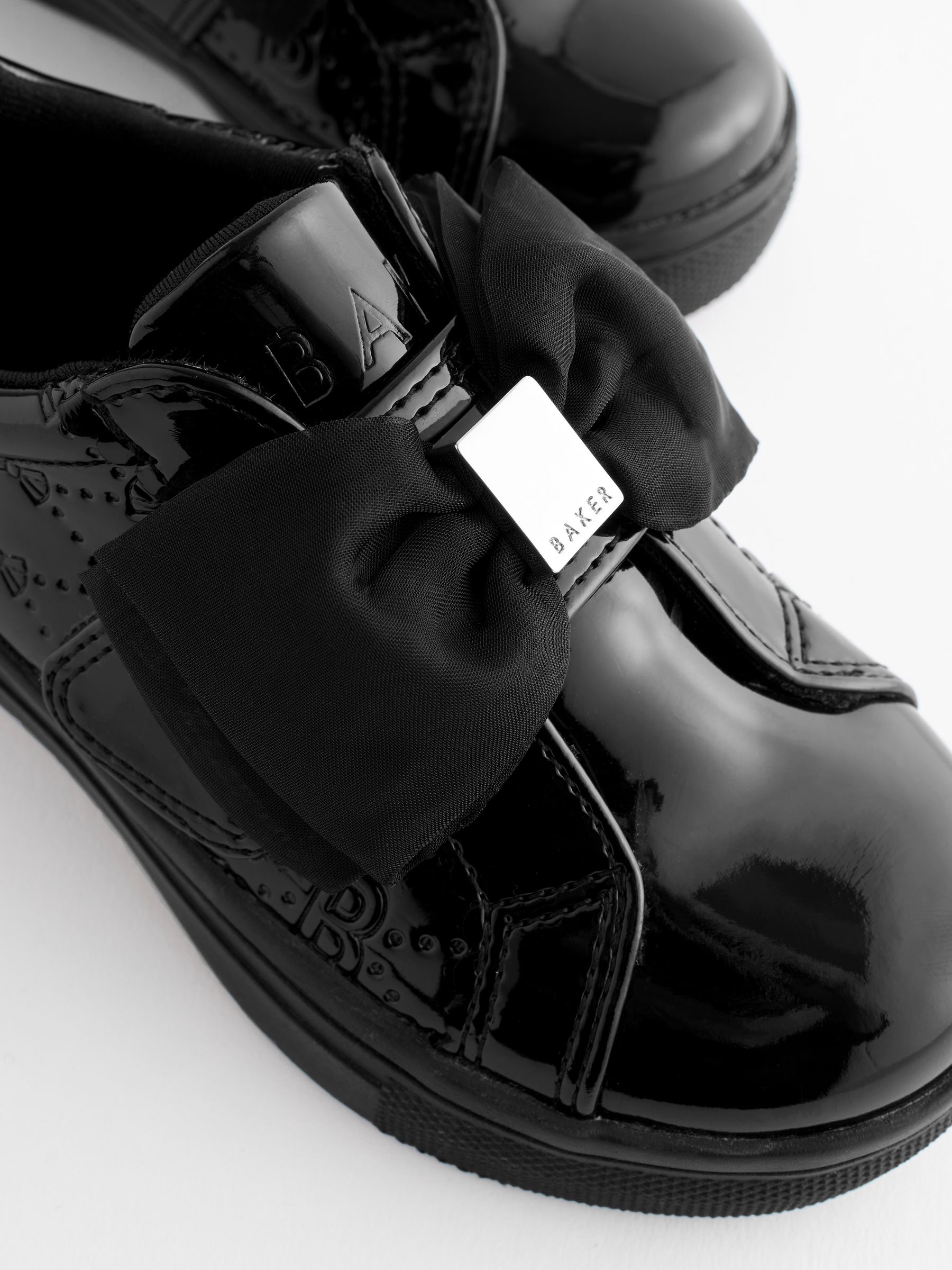 Buy Baker by Ted Baker Girls Black Trainers with Bow from Next USA