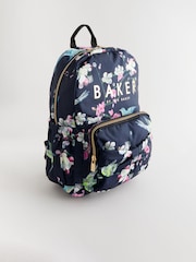 Azul marino - Baker by Ted Baker Girls School Bow Backpack - Imagen 3 de 7