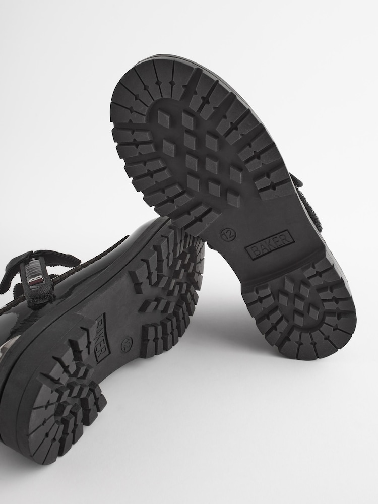 Baker by Ted Baker – schwarze Mary-Jane-Schuhe für Mädchen mit dicker Sohle und Schleife - Bild 5 von 5 Baker by Ted Baker – schwarze Mary-Jane-Schuhe für Mädchen mit dicker Sohle und Schleife - Bild 5 von 5