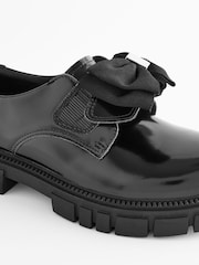 Baker by Ted Baker Girls Black Chunky Shoes with Bow - Image 6 of 6
