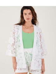 Accessorize White Lace Flower Cover-Up - Image 1 of 1