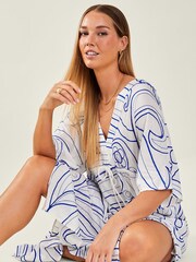 Accessorize White Embroidered Swirl Dress - Image 3 of 4