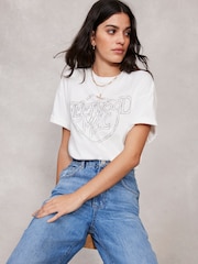 Mint Velvet White Fleetwood Mac T-Shirt - Image 2 of 8