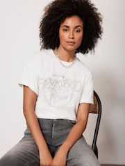 Mint Velvet White Fleetwood Mac T-Shirt - Image 3 of 8