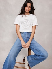 Mint Velvet White Fleetwood Mac T-Shirt - Image 4 of 8
