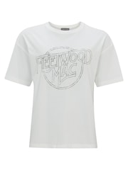 Mint Velvet White Fleetwood Mac T-Shirt - Image 7 of 8
