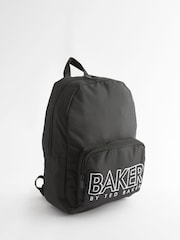 Baker by Ted Baker Boys Back to School Black Backpack - Image 5 of 9