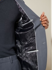 Petrol Blue Slim Fit Motionflex Stretch Suit Jacket - Image 5 of 10