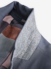 Petrol Blue Slim Fit Motionflex Stretch Suit Jacket - Image 8 of 10