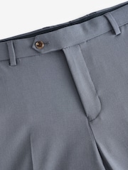 Petrol Blue Slim Fit Motionflex Stretch Suit Trousers - Image 6 of 8