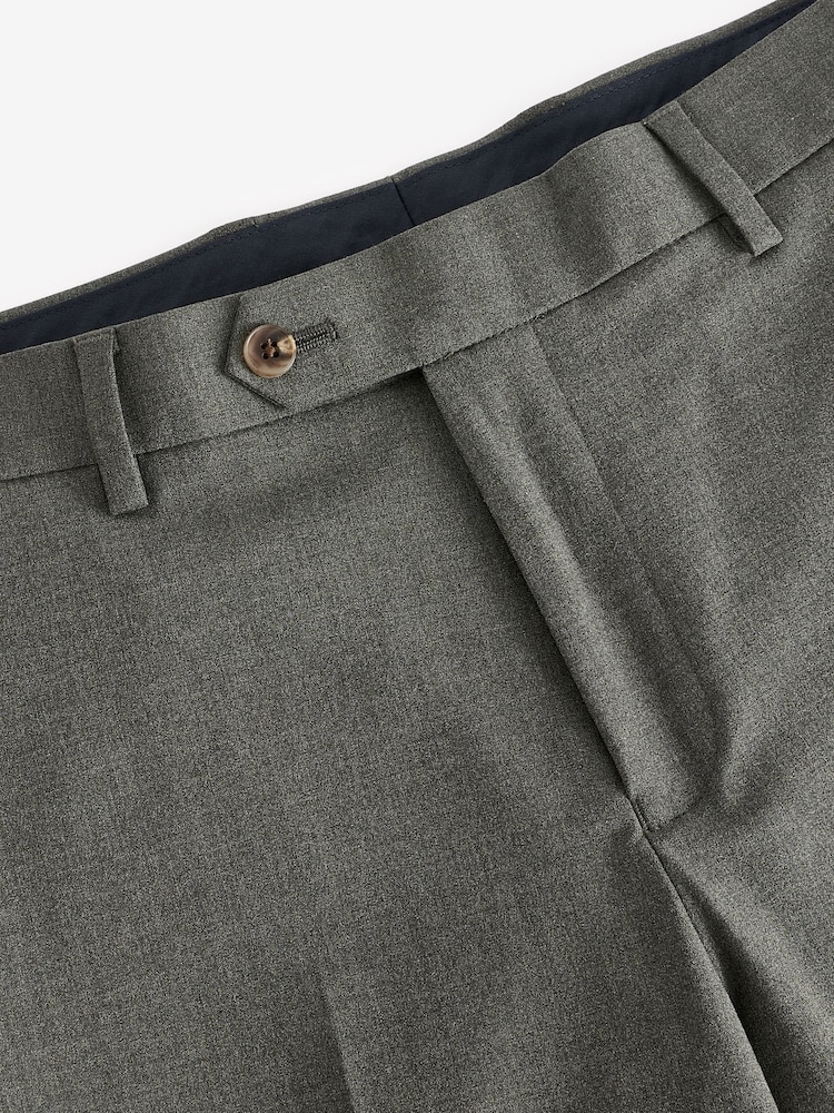 Grün meliert - Schmale Passform - Motionflex Anzug mit Stretchanteil: Hose - Bild 6 von 6 Grün meliert - Schmale Passform - Motionflex Anzug mit Stretchanteil: Hose - Bild 6 von 6