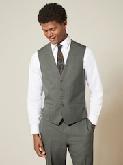 Marl Green Regular Fit Motionflex Stretch Waistcoat - Image 1 of 5