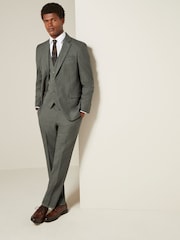 Marl Green Regular Fit Motionflex Stretch Waistcoat - Image 2 of 5