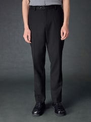 Noir - Textured Stripe Suit Trousers - Image 1 of 1