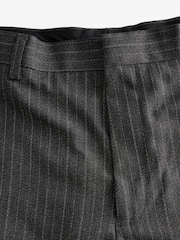 Anthrazitgrau - Gestreifter Anzug: Hose - Bild 7 von 9