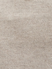 Neutral Wool Blend Herringbone Suit Jacket - Image 6 of 9