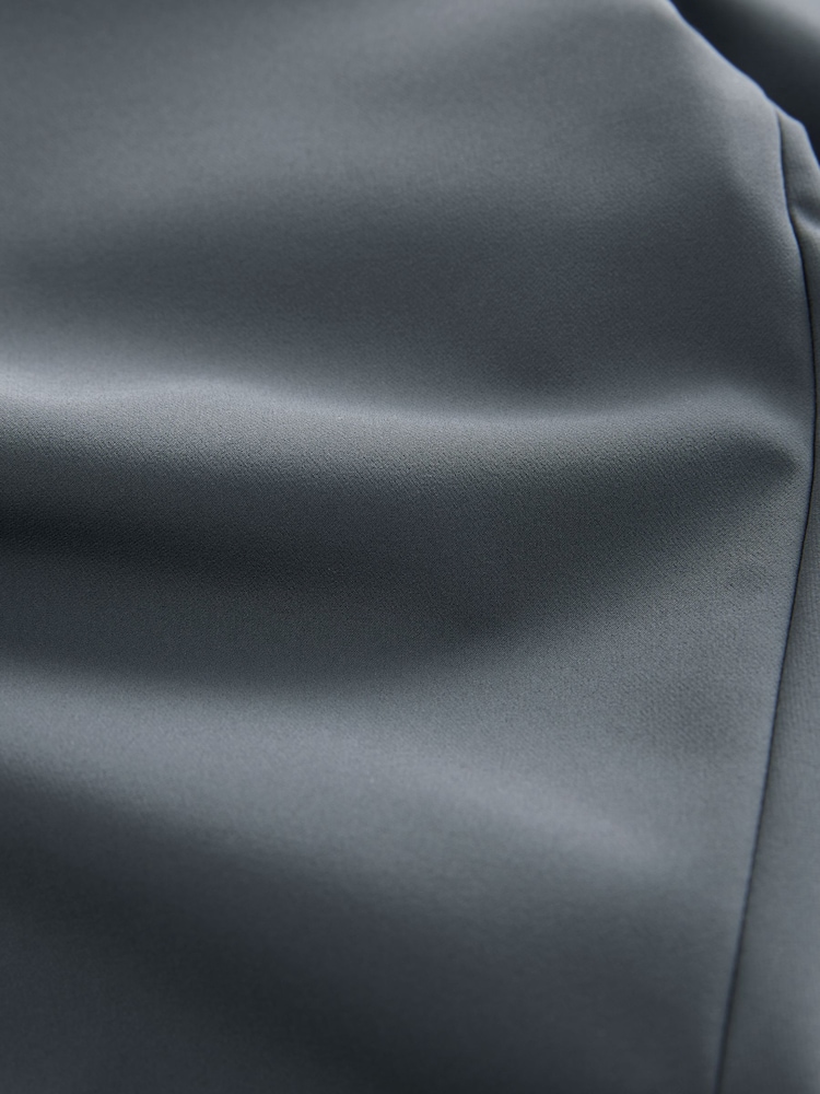 Grey Muscle Fit Motionflex Tech Suit Trousers - Image 11 of 11