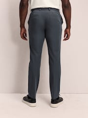 Grey Muscle Fit Motionflex Tech Suit Trousers - Image 3 of 11