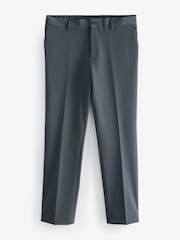 Grey Muscle Fit Motionflex Tech Suit Trousers - Image 6 of 11