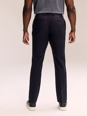 Black Muscle Fit Motionflex Tech Suit Trousers - Image 2 of 11