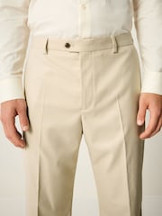 Neutralny - Slim Fit Flannel Suit Trousers - Image 4 of 9