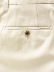 Neutralny - Slim Fit Flannel Suit Trousers - Image 8 of 9