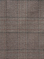 Brun - Pantalon de costume marron à carreaux garnis - Image 7 de 9