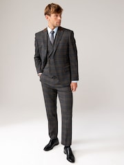 Navy Regular Fit Jacket - Image 2 of 11