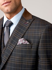 Navy Regular Fit Jacket - Image 6 of 11