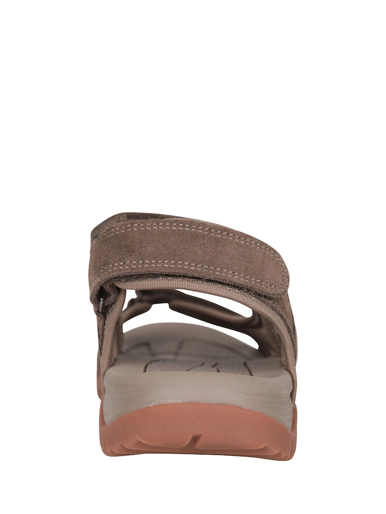 Mountain Warehouse Brown Rock Pool Suede Walking Sandals - Image 4 of 4