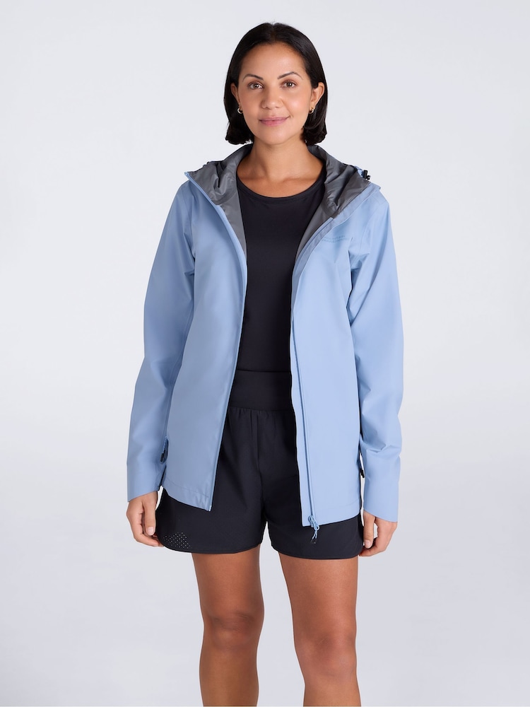 Mountain Warehouse Blue Aerovent Waterproof Packable Windbreaker - Image 1 of 14 Mountain Warehouse Blue Aerovent Waterproof Packable Windbreaker - Image 1 of 14