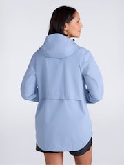 Mountain Warehouse Blue Aerovent Waterproof Packable Windbreaker - Image 3 of 14