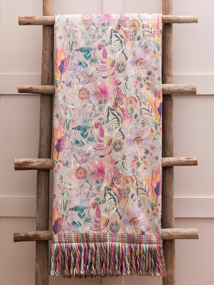 Voyage Wisteria Primrose Throw - Image 1 of 1