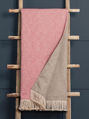 Voyage Rosehip Selkirk Throw - Image 1 of 2