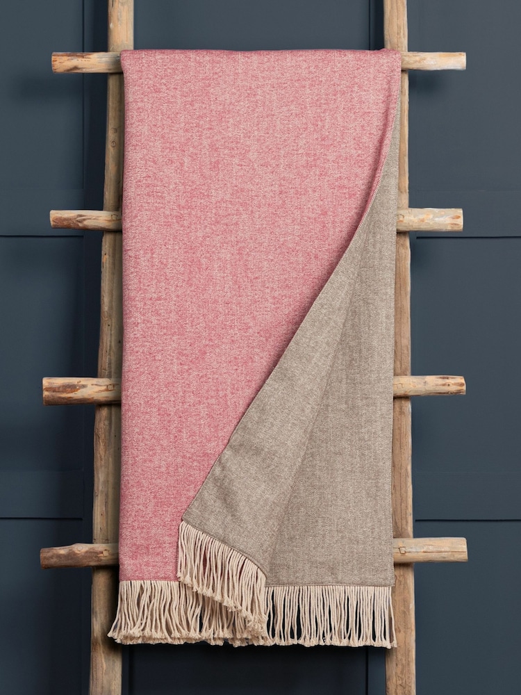Voyage Rosehip Selkirk Throw - Image 1 of 2