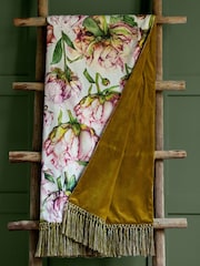 Voyage Fuchsia Pink Heligan Throw - Image 1 of 2