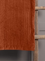 Voyage Sunset Haze Quilted Velvet Throw - Image 3 of 6