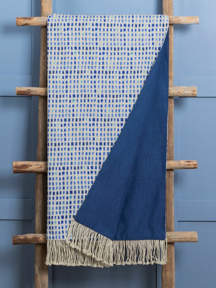 Voyage Cobalt Alma Throw - Image 1 of 2