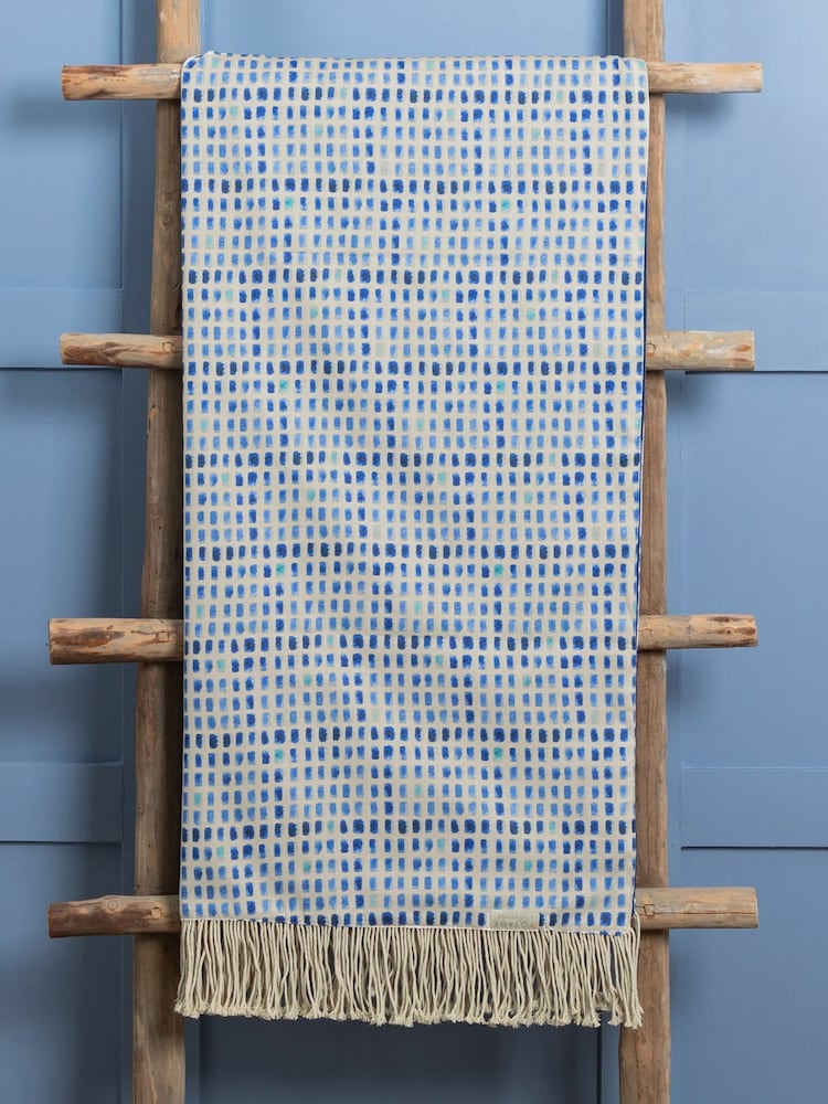 Voyage Cobalt Alma Throw - Image 2 of 2