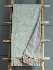 Voyage Duck Egg Oryx Throw - Image 1 of 3
