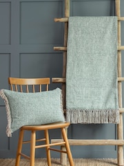 Voyage Duck Egg Oryx Throw - Image 3 of 3